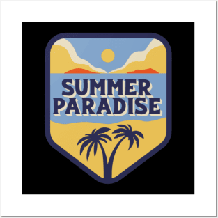 Summer paradise Posters and Art